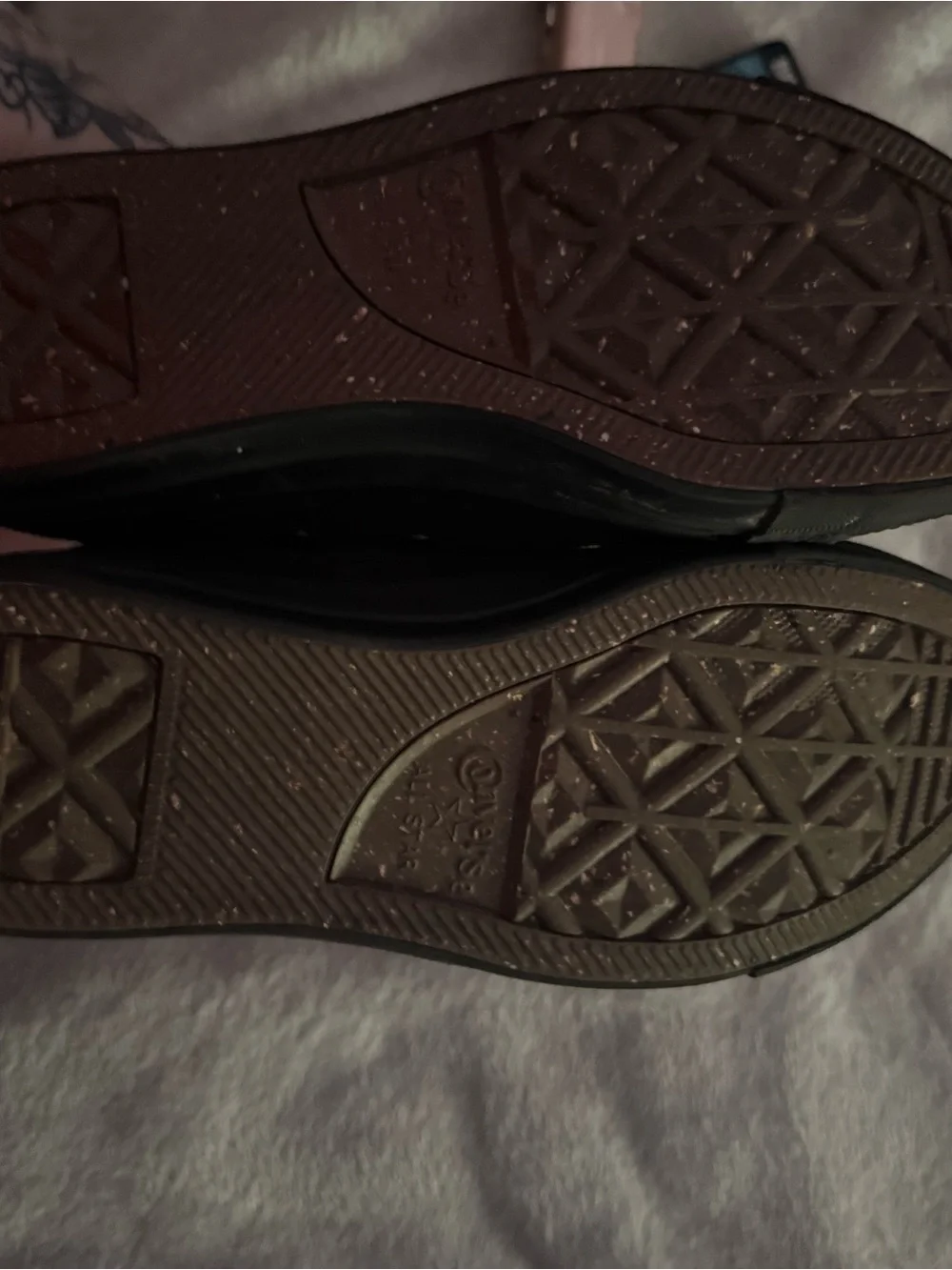 Converse All Black Low-Top Sneakers - Picture 7 of 9